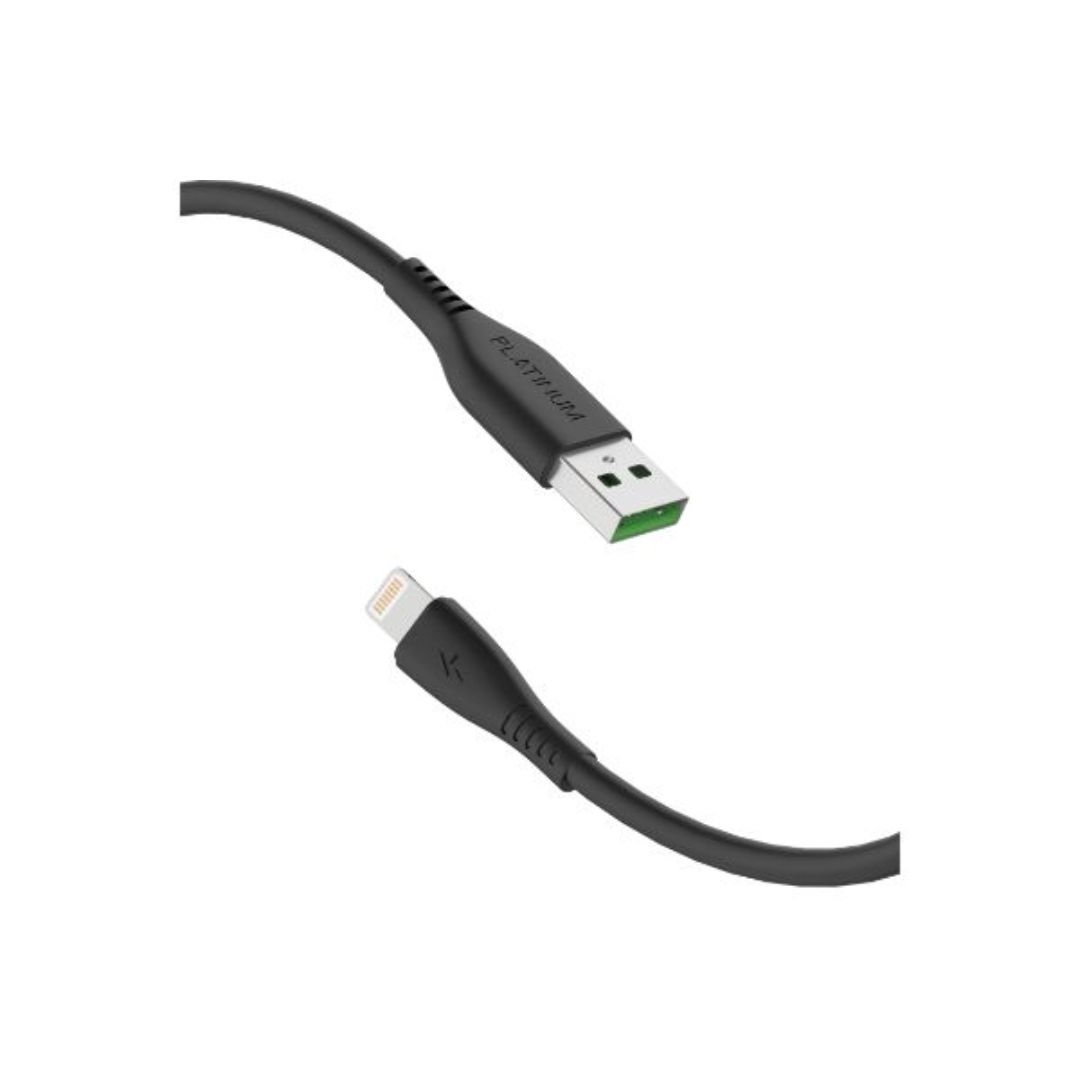 Platinum FLEX Series Cable Micro USB 3.0A 1M - White (P-CBFLMWH) اكسسوارات